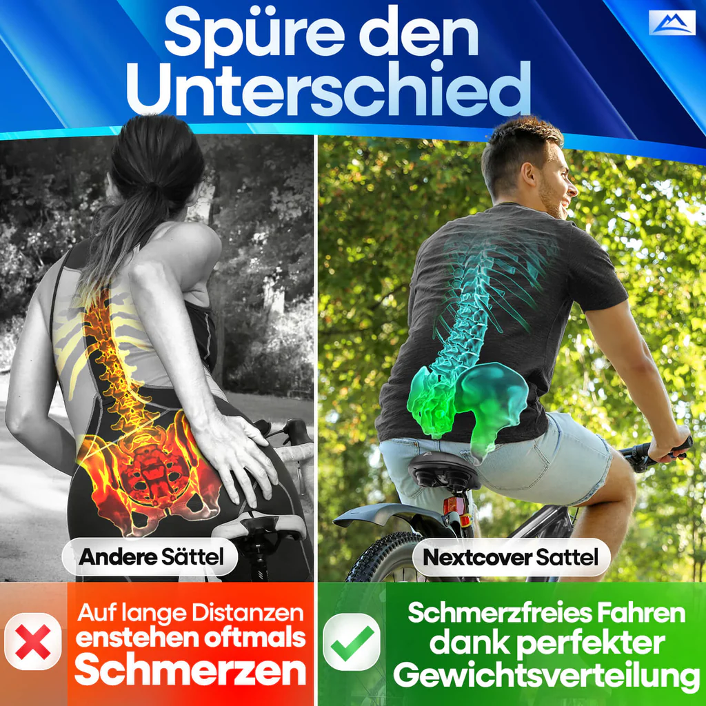 FahrradSitz24 Comfort One — ergonomische Form